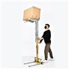 GZRUOMU Impilatore manuale per fune metallica Verricello leggero Carico e scarico manuale Carrello elevatore Cuscinetto 80 kg Carrello elevatore per movimentazione logistica di magazzino