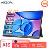 ARZOPA 14 pollici 1920x1080P IPS Mini Monitor portatile Secondo schermo esterno con USB C HDMI per Mac/Laptop/PC/Switch/PS/Xbox A1S