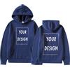 NONE Il tuo logo del marchio di design/immagine personalizzata personalizzata ovunque uomo donna felpe con cappuccio fai da te felpa con cappuccio casual moda novità
