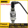 NONE Trasduttore di pressione Cavo Trasmettitore di pressione Sensore idraulico gas acqua 0-1Mpa 0-1.6Mpa 0-2.5Mpa 4-20mA DC24V G1/4 IP68