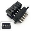 NONE 1 pz E-Bike Batteria di Scarica Connettore 4/5 Pin Per Hailong Spina di Alimentazione Della Batteria di Ricambio Accessori Per Biciclette Elettriche