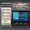 Junsun per Renault Trafic 3 2014-2021 9 Pollici 4GB 64GB Android 13 Autoradio GPS Navigazione Carplay DSP Bluetooth FM Supporto Comando Volante Display Touch Ingresso USB AUX Pronto Telecamera