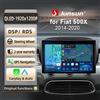 Junsun per Fiat 500X 2014 2015-2020 9 Pollici 4GB 64GB Android 13 Autoradio GPS Navigazione Carplay DSP Bluetooth FM Supporto Comando Volante Display Touch Ingresso USB AUX Pronto Telecamera