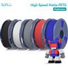 SUNLU Filamento PETG Opaco 5KG per Stampante 3D ad Alta Velocità 1.75mm, Alta Resistenza, Stampa Rapida e Fluida per Stampanti 3D FDM