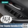 YaLumei Per Toyota Corolla E210 2019 2020 2021 2022 2023 2024 2025 Ibrido In Acciaio Finestra di Automobile Ascensore In Vetro Pulsante di Copertura Trim