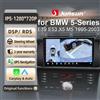 Junsun Autoradio Junsun per BMW E39 1995-2003 con CarPlay Wireless, Android Auto, Schermo Smart Car Systems, Accessori Auto, Bluetooth e GPS