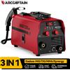 ARCCAPTAIN Saldatrice semiautomatica non a gas 3 IN 1 MIG Lift Tig MMA Strumento di sinergia con filo animato flusso di saldatura 230V 130A