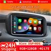 SJHXVH Autoradio Android 16 Per Fiat 500X 2014-2020 Multimediale Stereo Lettore di Navigazione Bluetooth 4G Wireless GPS CarPlay Touch Screen