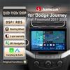Junsun per Dodge Journey Fiat Freemont 2012 9 Pollici 4GB 64GB Android 13 Autoradio GPS Navigazione Carplay DSP Bluetooth FM Supporto Comando Volante Display Touch Ingresso USB AUX Pronto Telecamera