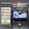 Junsun Autoradio Junsun per VW Volkswagen Golf 7 mk7 2013-2017 con CarPlay Wireless e Android Auto, Schermo con Sistemi Smart Car, Accessori