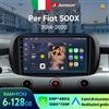 Junsun per Fiat 500X 2014-2020 9 Pollici 4GB 64GB Android 13 Autoradio GPS Navigazione Carplay DSP Bluetooth FM Supporto Comando Volante Display Touch Ingresso USB AUX Pronto Telecamera Retrovisore