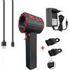 ARC DEER Ventilatore Turbo X64 per Auto, Soffiatore Violento Portatile, Ventilatore Turbo Jet da 64mm Brushless, Potente con Spinta di 1400G, Ventilatore a Condotto ad Alta Potenza da 1000W