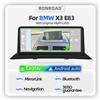BONROAD Wireless CarPlay Android Auto Autoradio Lettore Multimediale Touch Screen Per BMW X3 E83 Con Navigazione GPS LVDS a 18 pin