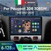 Junsun per Peugeot 308 308SW 408 2012-2020 9 Pollici 4GB 64GB Android 13 Autoradio GPS Navigazione Carplay DSP Bluetooth FM Supporto Comando Volante Display Touch Ingresso USB AUX Pronto Telecamera