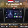 Junsun per Audi A6 C5 1997-2004 9 Pollici 4GB 64GB Android 13 Autoradio GPS Navigazione Carplay DSP Bluetooth FM Supporto Comando Volante Display Touch Ingresso USB AUX Pronto Telecamera Retrovisore