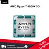 AMD Processore AMD Ryzen 7 9800X3D, 8 Core 16 Thread, 104MB di Cache per Giochi, Frequenza di Accelerazione 5.2 GHz, Processore V-Cache per Gaming