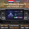Junsun per Citroen Jumpy 3 Space Tourer 2016-2021 9 Pollici 4GB 64GB Android 13 Autoradio GPS Navigazione Carplay DSP FM Supporto Comando Volante Display Touch Ingresso USB AUX Pronto Telecamera