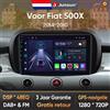 Junsun CarPlay Wireless per Fiat 500X 2014-2020, Autoradio Android con GPS, DSP 8-Core, RDS, BT, Versione Olandese