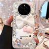 MINISO Custodia Protettiva Sanrio Hello Kitty con Strass per Honor Magic8 Lite 7Lite 6Lite 5Lite 7Pro 6Pro 5Pro 4Pro 3Pro
