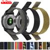 NONE Cinturino in nylon da 26mm 22mm per Garmin Fenix 8 8Pro 7 7X 6 6X 5X/Forerunner 970 965/Enduro 3 2/Instinct 3 2X QuickFit