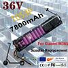 Ddadache Batteria al Litio 10S3P 36V 7.8Ah Xm M356 Speciale 18650, 7800mAh, 60km di Autonomia, con Comunicazione Bluetooth Impermeabile