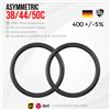 NONE Spedizione rapida dal magazzino DE, cerchi in carbonio per bici da strada 38/44/50mm T700/T800 700C Tubeless Clincher, freno a disco, larghezza interna 22mm, 24H, leggeri e stabili, 2 anni di garanzia