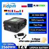 Lidpm Batteria LiFePO4 12V 200Ah 2560Wh con BMS Bluetooth per Motori Nautici, 6000+ Cicli, IP56, Ricarica USB QC, Consegna Rapida UE
