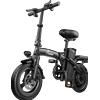 NONE Bicicletta Elettrica LOOKRUN T11 per Adulti, Motore 250W, Batteria 36V15AH, Bici Elettrica da Città con Pneumatici Sottovuoto per Tutti i Terreni