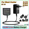 NONE Caricabatterie agli ioni di litio di tipo split per batterie al litio ricaricabili Black and Decker 12V-18V/20V BL1518 BL2018 BL4018 EU/US