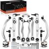 Frankberg Set di 12 bracci di controllo Frankberg per asse anteriore Audi A4 Avant Cabriolet 2000-2008 8E0498998S1 V10-0687 8E049898