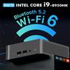 NONE NUOVO PC Intel Core i9-8950HK/i3-6100 Mini PC Portatile con Windows 11 Pro, 16GB DDR4, SSD da 1/2TB, Computer da Gaming, WiFi 6, BT5.2, Desktop per Ufficio