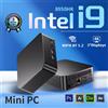 NONE Mini Computer 16GB DDR4 Intel Core i9 8950HK/Core i3 6100U 1/2TB SSD PC Windows 11 UHD Graphics Pocket PC 4K HD