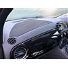 NONE Tappetino per cruscotto auto con adesivo e copertura airbag per Fiat 500, per coprire imperfezioni del cruscotto, accessori auto