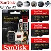 Sandisk Scheda Micro SD SanDisk Extreme PRO 128GB 64GB 32GB 512GB 256GB 400GB 1TB, Scheda di Memoria Flash SD U3 4K V30, Schede MicroSD TF