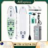 funwater Tavola Gonfiabile Funwater SUPFW05A, Stand Up Paddle Board 11 Piedi 320*84*15cm, Capacità Massima 150KG, Design Antiscivolo, Adatta per Principianti, Viaggi, Sport Acquatici, Yoga, Pesca,