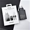 SAMSUNG Caricabatterie Samsung 65W 25W 15W Ricarica Super Veloce Adattatore Certificato EU Compatibile con Galaxy Z Fold 5 4 3 Flip 5 4 3 S23