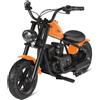 sinaopus Motocicletta elettrica per bambini Sinaopus da 12 pollici, 150 W 24 V, moto per bambini con 3 modalità di velocità, batteria da 4,5 Ah, musica Bluetooth, luci a LED, pneumatici fuoristrada, per