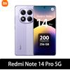 Xiaomi Redmi Note 14 Pro 5G NFC,MediaTek Dimensity 7300-Ultra, fotocamera da 200mp, batteria da 5110mAh, ricarica da 45W, display da 120Hz,Caricabatterie non incluso