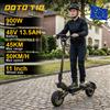 OOTD Monopattino Elettrico OOTD T10 900W 11 Pollici - Scooter Urbano ad Alte Prestazioni 48V 13.5Ah con Motore Potente e Luce LED