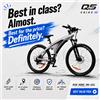 HX Bicicletta Elettrica da Montagna HX Q5 2000W, 48V 20Ah, Sensore di Coppia 85Nm, Pneumatici 27.5x2.25 Pollici, Batteria Rimovibile, E-Bike per Adulti
