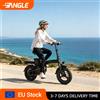 NONE Bicicletta Elettrica Pieghevole ANGLE E9 Economica da 14 Pollici, Motore 250W, Velocità Massima 25km/h, Batteria 48V 13Ah, Bici Elettrica Pieghevole da Città per Pendolari