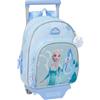 safta FROZEN - Zaino per bambini con carrello Safta 705, ideale per bambini di diverse età, comodo e versatile, qualità e resistenza, 28 x 10 x 34 cm