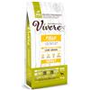 Petnutrizione Vivere Adult Medium Crocchette Cane Adulto con Pollo, Mangime Secco Low Grain Gluten Free per Cani Taglia Media, Alimento Completo con Omega 3, Prebiotici, Frutta ed Erbe, 12 kg