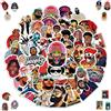Qxwuyazbryl 100 Pezzi Adesivi Rap Hip-Hop, Sticker Graffiti, Adesivi Bambini, Sticker per cantanti, Stickers Aesthetic, Cool graffiti Adesivo per Laptop, Album di Ritagli, Valigie, Skateboard