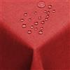 DecoHomeTextil Heimtextilmanufaktur DecoHomeTextil Tovaglia effetto lino Rettangolare 160 x 360 cm Rosso scuro