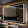 A ARTFORMA ARTFORMA Specchio Controluce LED da Bagno - 160x70 cm - Personalizzato - L61 - Specchio a Muro con Illuminazione