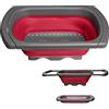 Westmark Colino pieghevole, estensibile, con gancio, in plastica, rosso/antracite, 21302270