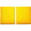 GMBH - 2 Spugne per Pulizia Pietra Argilla - Spugna Speciale per Pietra Bianca - Spugna per Pulire la Pietra Magica - Pulisce senza Graffiare - 2 Spugna XXL: 12 x 10 x 4 cm