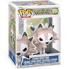Funko POP! Games: Pokemon- Lycanroc (Midday) | Gadget Ufficiale - Personaggio in Vinile da Collezione da Esporre - Idea Regalo Compleanno per Fan e Collezionisti
