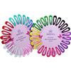 Nekava 50 mini fermagli per capelli colorati di Nekava in 10 colori, ideali per ragazze, bambini e donne. Fermaglio per capelli con design accattivante